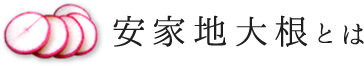 安家地大根とは